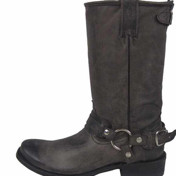 New! Men’s Corral Black Harness boots main image 5